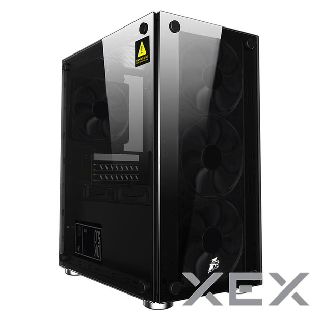 Компьютерный корпус 1stplayer firebase x2 black обзор