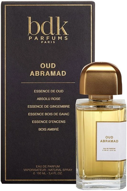 Woda perfumowana unisex BDK Parfums Oud Abramad 100 ml (3760035450047) - obraz 1
