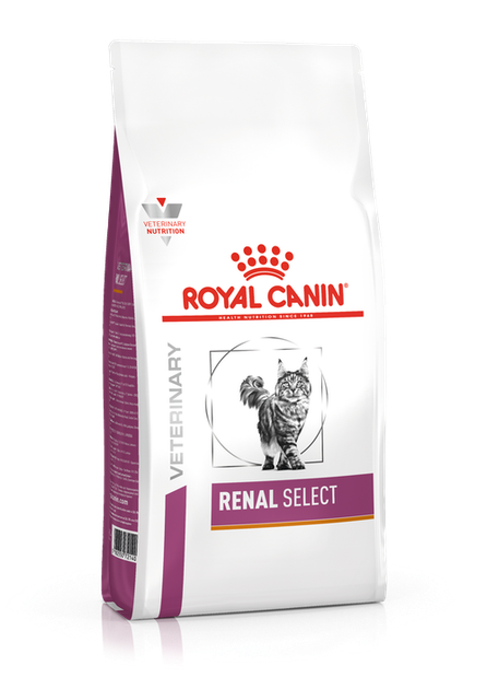 Сухой корм Royal Canin RENAL SELECT для котов при заболеваниях почек 4 кг - Фото 1 Сухой корм Royal Canin RENAL SELECT для котов при заболеваниях почек 4 кг - изображение 1