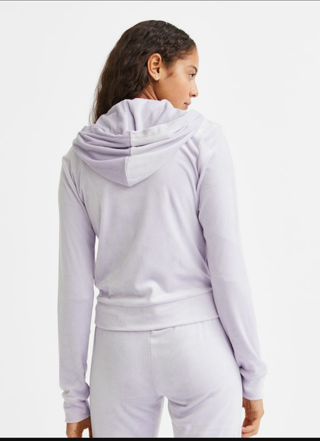 Жіноча спортивна кофта H&M (55591) XS Фіолетова - изображение 3