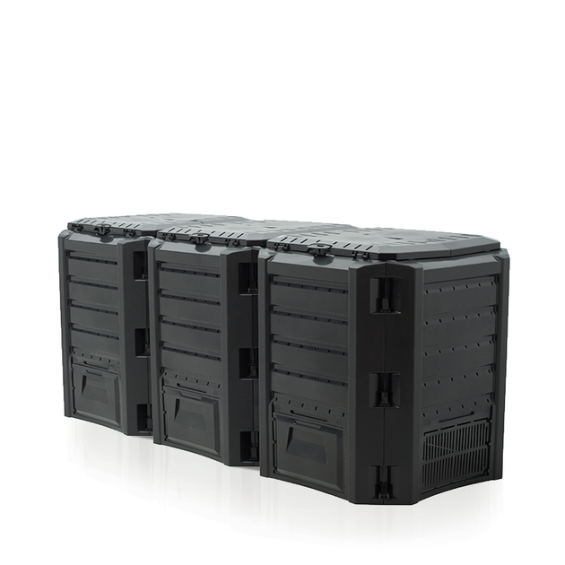 Модуль для компосту садовий Prosperplast COMPOGREEN IKLM1200C-S411 1200л чорний - изображение 1