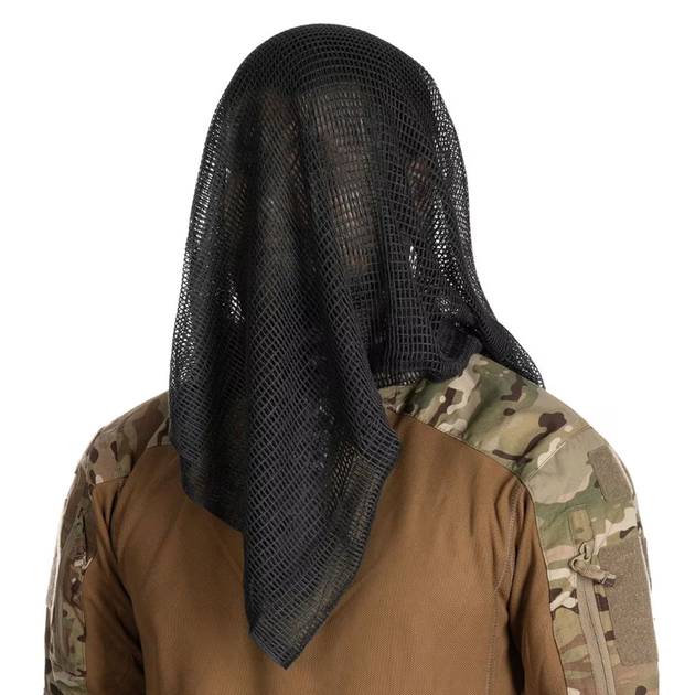 Снайперский Маскирующий шарф-сетка Mil-Tec® Black - изображение 2