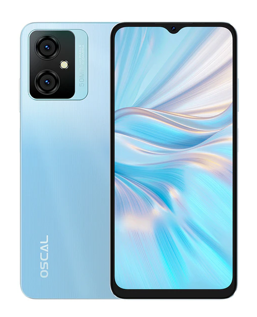 Мобильный телефон Blackview Oscal C70 6/128GB Blue - Фото 1 Мобильный телефон Blackview Oscal C70 6/128GB Blue - изображение 1
