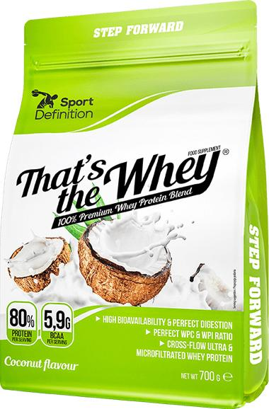 Białko Sport Definition Thats The Whey 700 g Coconut (5906660497226) - obraz 1