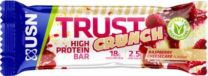 Baton białkowy USN Trust Crunch 60 g Malina (6009544925606) - obraz 1