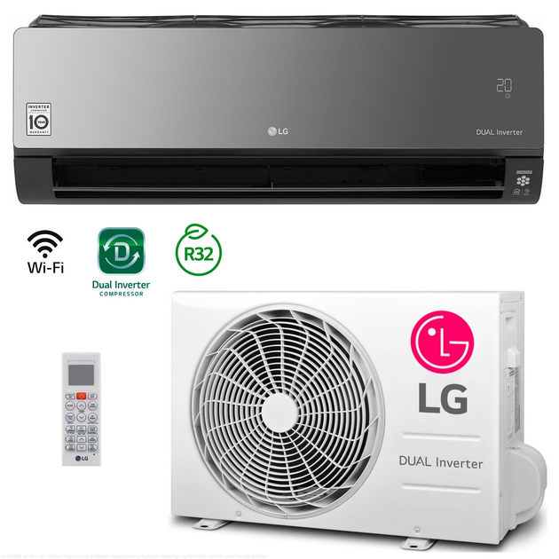 Настенный инверторный кондиционер LG AC09BQ Artcool – фото, отзывы ...