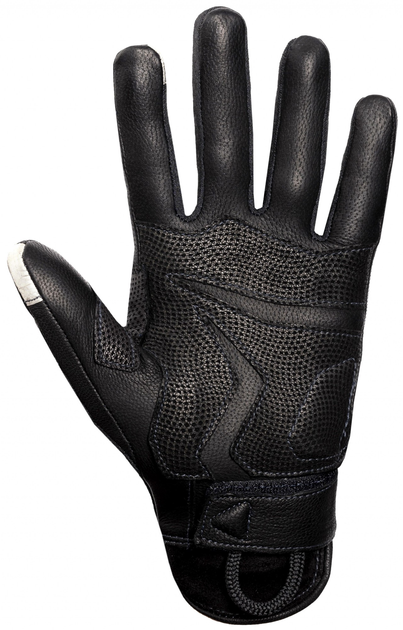 Тактические перчатки кожанные Holik BETH BLACK 8439-01 8 (M) - изображение 2