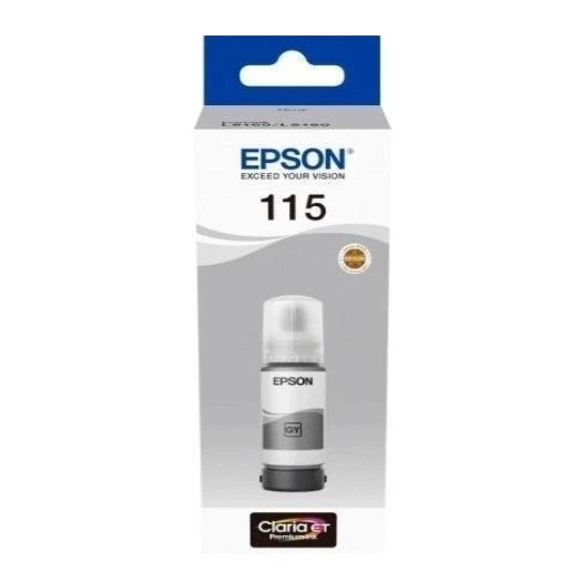 Чорнило для принтера Epson 115 EcoTank Grey ink bottle C13T07D54A Сірий - Фото 1 Чорнило для принтера Epson 115 EcoTank Grey ink bottle C13T07D54A Сірий - зображення 1