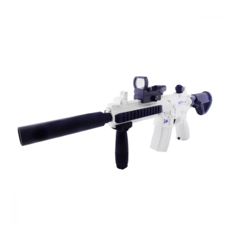 Игрушечный Водяной автомат Water Gun M416 300ml 500 мАч USB - Фото 1 Игрушечный Водяной автомат Water Gun M416 300ml 500 мАч USB - изображение 1