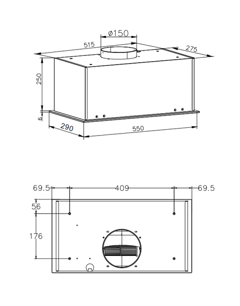 Вытяжка Hansa OMP6553WGH - изображение 6