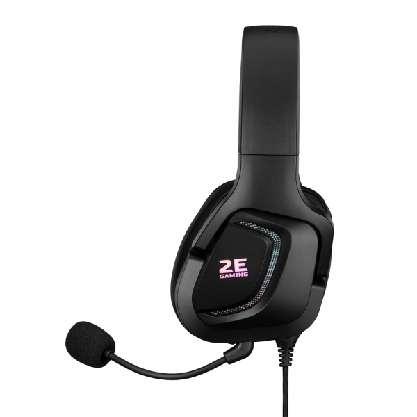 Наушники 2e Gaming hg340 rgb usb 7.1 Black (2e-hg340bk-7.1) - изображение 5