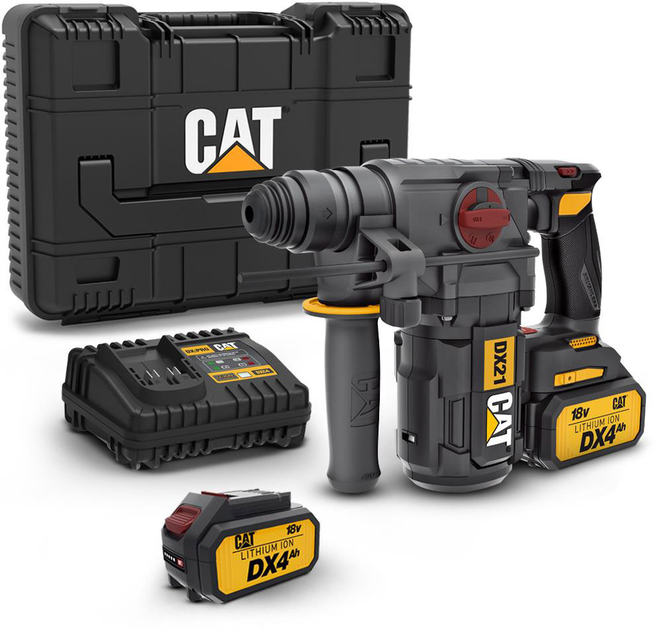 Аккумуляторный бесщеточный перфоратор CAT DX21 - изображение 3