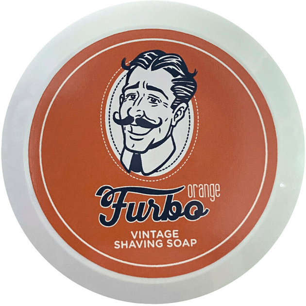 Мило для гоління Furbo Vintage Orange Shaving Soap 100 мл (8056471907746) - зображення 1