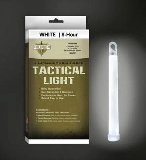 Хімсвітло лайтстик Tac Shield Tactical Light Sticks 0308 Білий - зображення 1