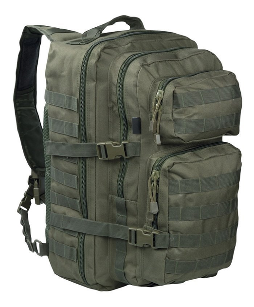 Рюкзак тактический через плечо MIL-TEC ONE STRAP ASSAULT PACK 29 л Олива - изображение 1