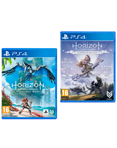 Набор Игра Sony PlayStation 4 Horizon Zero Dawn Complete Edition Русская Озвучка + Игра Horizon Forbidden West - Фото 1 Набор Игра Sony PlayStation 4 Horizon Zero Dawn Complete Edition Русская Озвучка + Игра Horizon Forbidden West - изображение 1