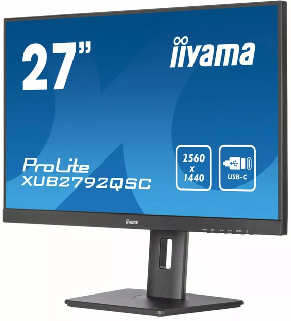 Монітор 27" iiyama XUB2792QSC-B5 - зображення 4