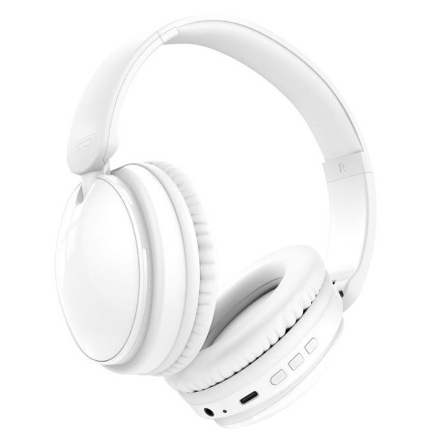 Беспроводные накладные наушники с микрофоном XO BE36 Bluetooth Белый ...