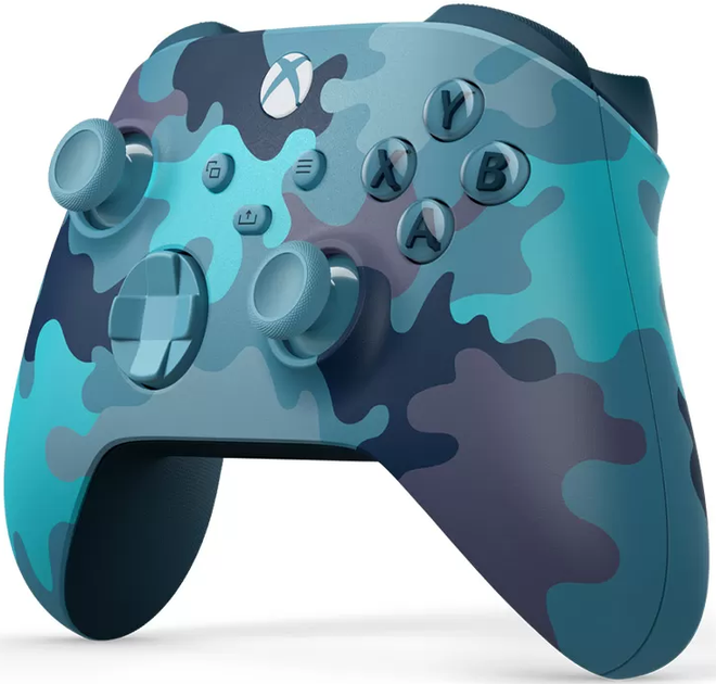 Беспроводной геймпад Microsoft Xbox Wireless Controller Camo Blue (889842823967) - изображение 2