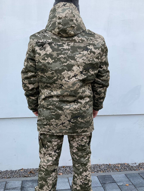 Куртка-бушлат военная мужская тактическая водонепроницаемая ВСУ (ЗСУ) 20222115-46 9403 46 размер - изображение 2