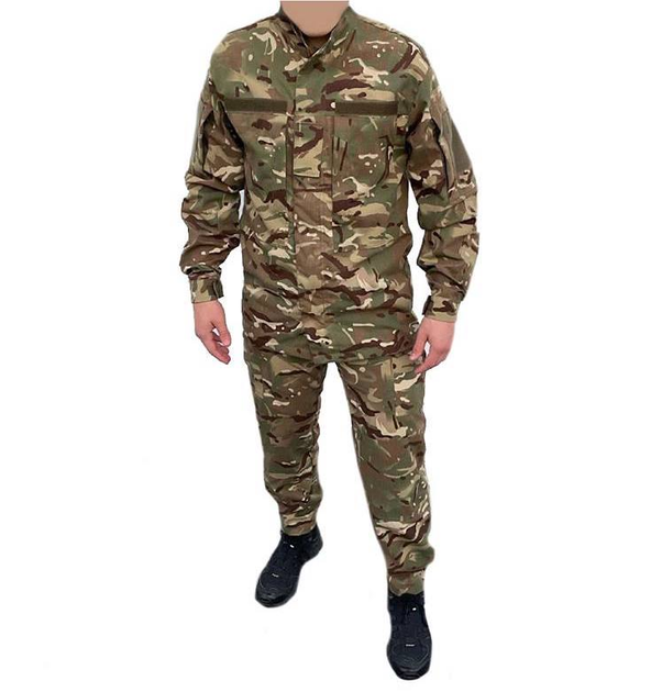 Мужской тактический армейский костюм для ВСУ (ЗСУ) MultiCam рип-стоп 20222087-44 9322 44 размер - изображение 1