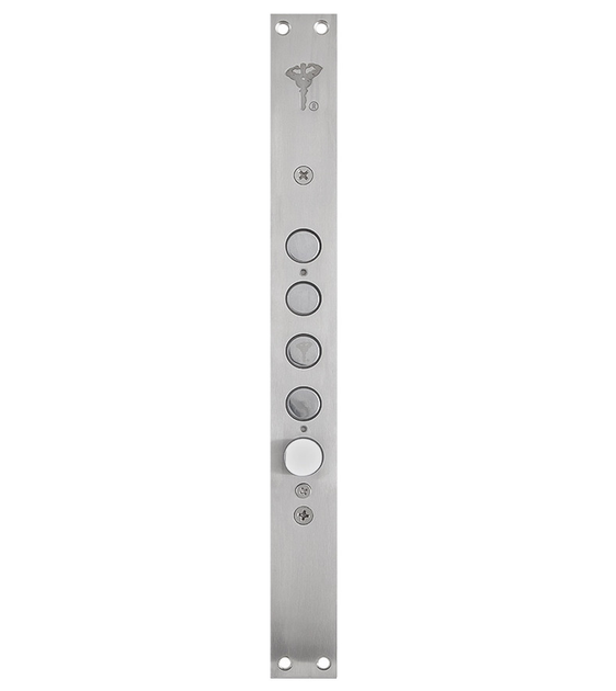 Замок врізний MUL-T-LOCK 3-WAY DIN 014A SS UNIV (1 шт) - зображення 2