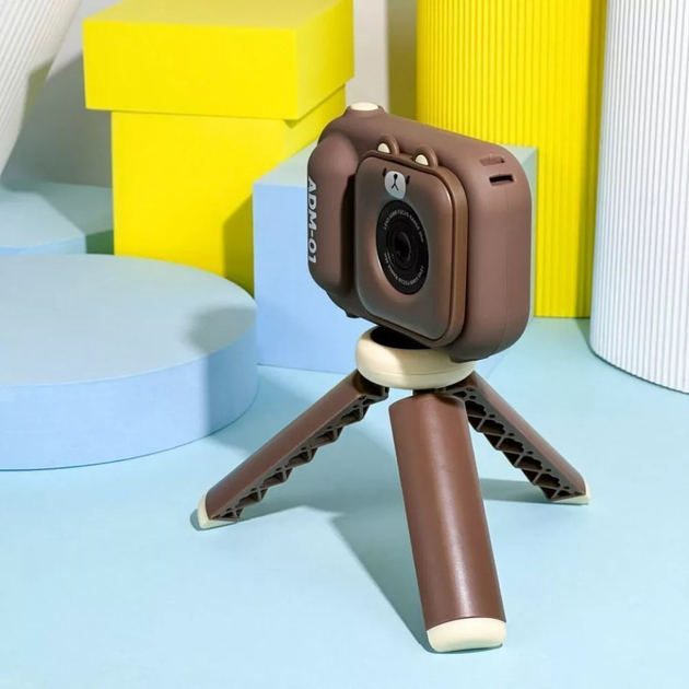 Цифровой детский фотоаппарат S11 со штативом Brown – фото, отзывы ...