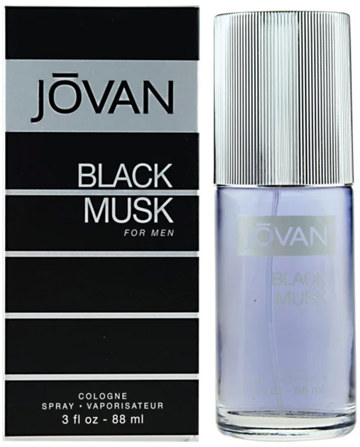 Woda kolońska męska Jovan Black Musk For Men 88 ml (3607341046734) - obraz 1