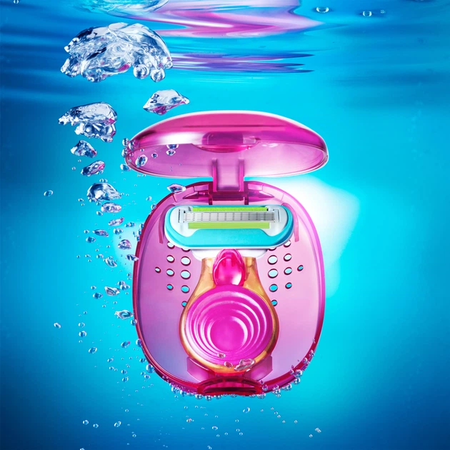 Станок для бритья женский (Бритва) Venus Snap Embrace с 1 сменным картриджем (7702018364510) - изображение 6