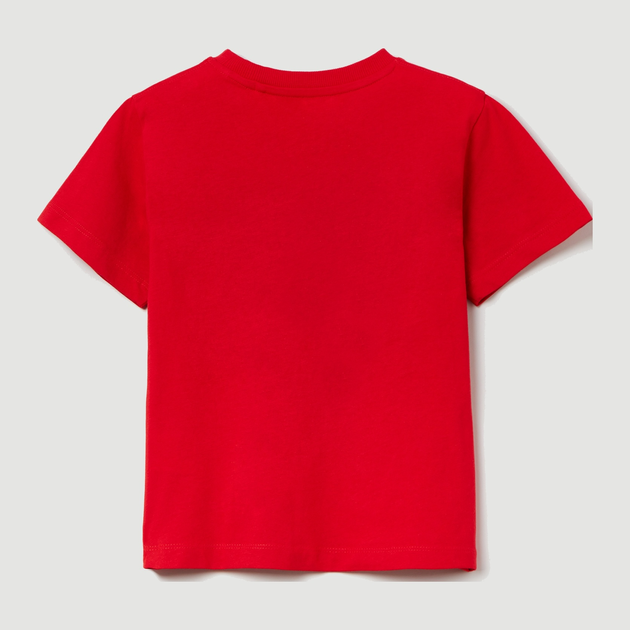 T-shirt dziecięcy OVS 1791600 128 cm czerwony (8057274942040) - obraz 2