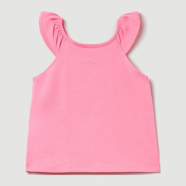 Koszulka na ramiączkach dziecięca dla dziewczynki OVS 1804182 122 cm Różowa (8056781107973) - obraz 2