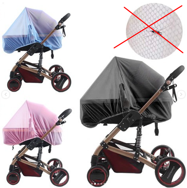Москитная сетка 2Life на коляску Голубая (n-10305) - изображение 3