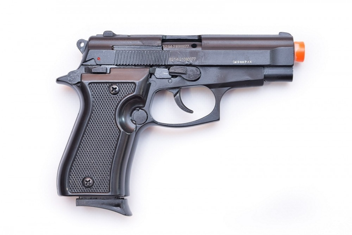 Стартовий пістолет BLOW P29 Black + Патрони 25шт. - зображення 2