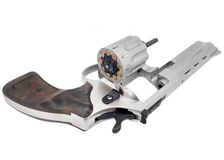 Револьвер под патрон Флобера Profi 4.5" сатин Pocket с Кобурой - изображение 2