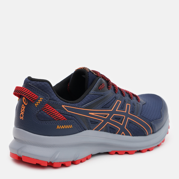 Buty do biegania w terenie męskie ASICS Trai Scout 2 1011B181-404 42 26.5 cm Granatowy/Brzoskwiniowy (4550456282995) - obraz 5