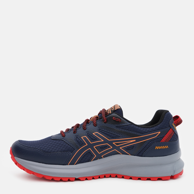Чоловічі кросівки для бігу ASICS Trai Scout 2 1011B181-404 45 28.5 см Синій/Персиковий (4550456283015) - зображення 4
