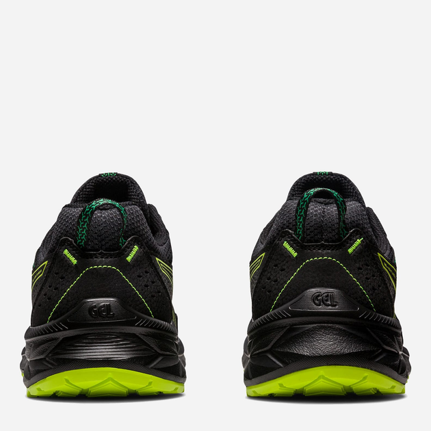 Buty do biegania męskie ASICS Gel-Venture 9 1011B486-003 45 28.5 cm Czarny/Limonkowy (4550456323544) - obraz 5