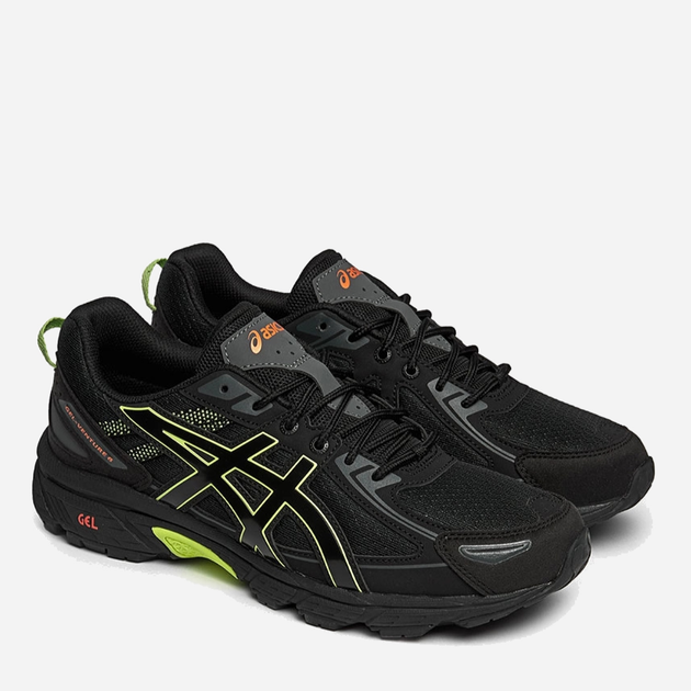 Buty do biegania w terenie męskie ASICS Gel-Venture 6 1203A245-002 46 29 cm Czarny/Limonkowy (4550456207530) - obraz 2