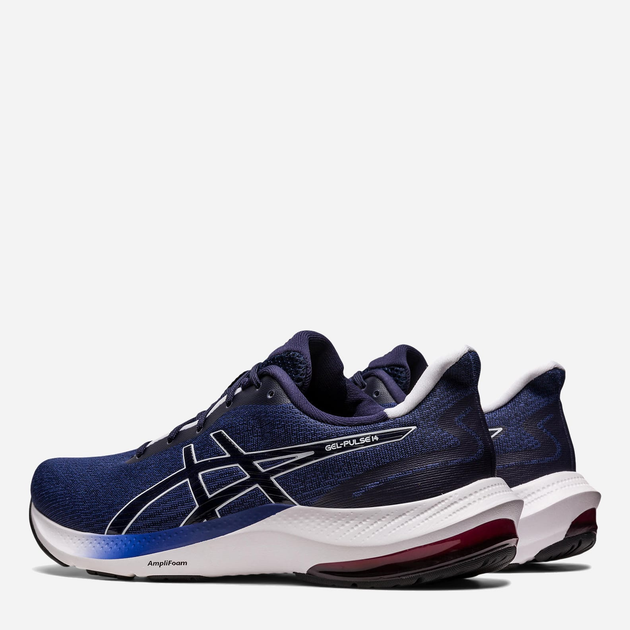 Чоловічі кросівки для бігу ASICS Ge-Pulse 14 1011B491-404 44.5 28.2 см Синій/Білий (4550456303294) - зображення 4