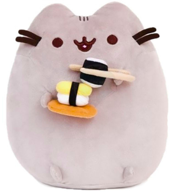 Мягкая игрушка Пушин кэт Pusheen cat S&T большой 23 х 25 см с Суши в ...