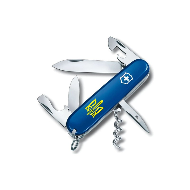 Нож Victorinox Spartan Ukraine Blue "Тризуб ОУН жовтий" (1.3603.2_T0308u) - изображение 1