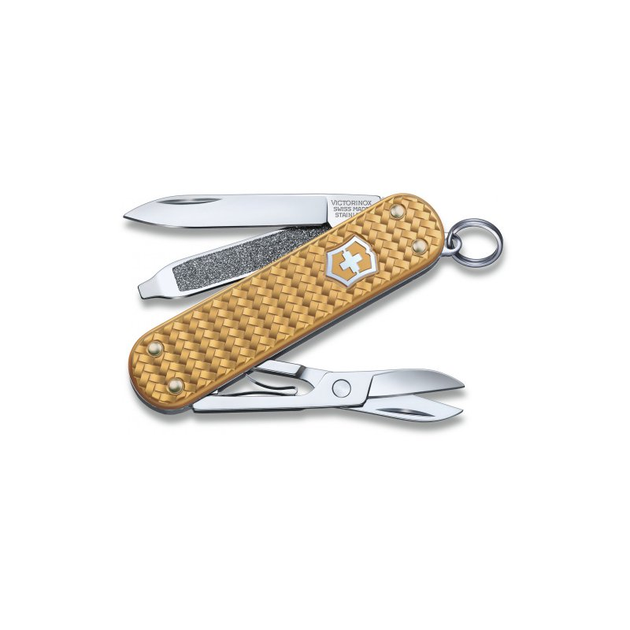 Нож Victorinox Classic SD Precious Alox Brass Gold (0.6221.408G) - изображение 1