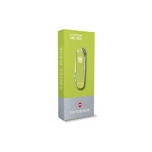 Ніж Victorinox Classic SD Alox Colors Lime Twist (0.6221.241G) - зображення 2