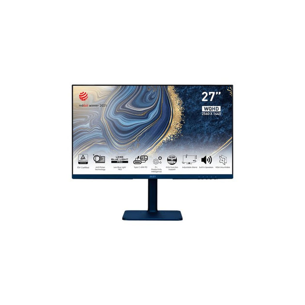 Монитор MSI Modern MD272QP Ultramarine - изображение 1