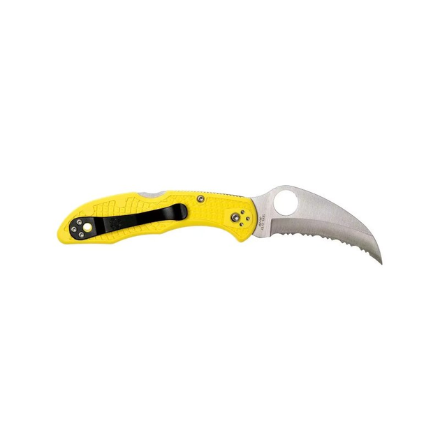 Нож Spyderco Tasman Salt 2 Serrator Yellow (C106SYL2) - изображение 2