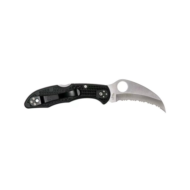 Нож Spyderco Tasman Salt 2 Serrator Black (C106SBK2) - изображение 2