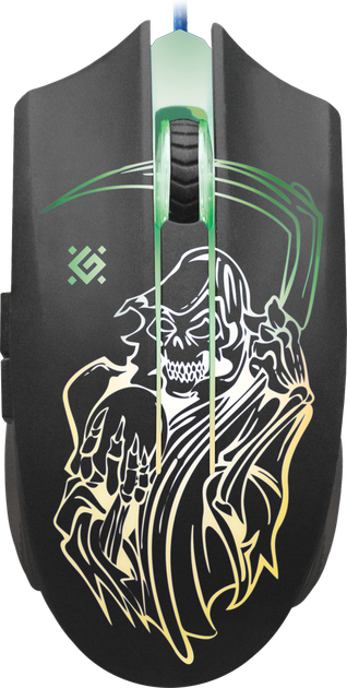 Миша ігрова Defender Ghost GM-190L USB Black (52190) - Фото 4 Миша ігрова Defender Ghost GM-190L USB Black (52190) - зображення 4