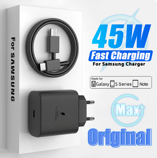 Зарядное устройство для Samsung 45 Вт Usb Type C Pd PPS Быстрая зарядка Fukabo - изображение 4