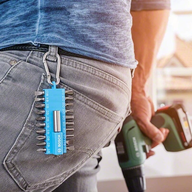 Набор бит с карабином Bosch Standard, 21 шт (2607002822) - изображение 2