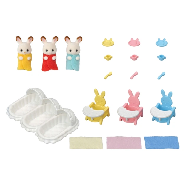 Ігровий набір "Догляд за трійнятами" (5532) Sylvanian Families - изображение 3